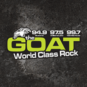 CFFM "The Goat" 97.5 Williams Lake, 99.7 100 Mile House, 94.9 Quesnel, BC